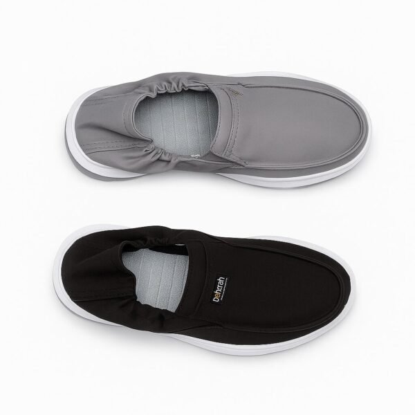 Mocasín en tela gris - Image 4