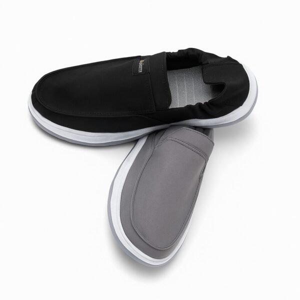 Mocasín en tela gris - Image 3